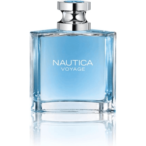Image of Nautica Voyage Eau De Toilette for Men - Fresh, Romantic, Fruity Scent - Woody, Aquatic Notes of Apple, Water Lotus, Cedarwood, and Musk - Ideal for Day Wear, 100 ml (Pack of 1)