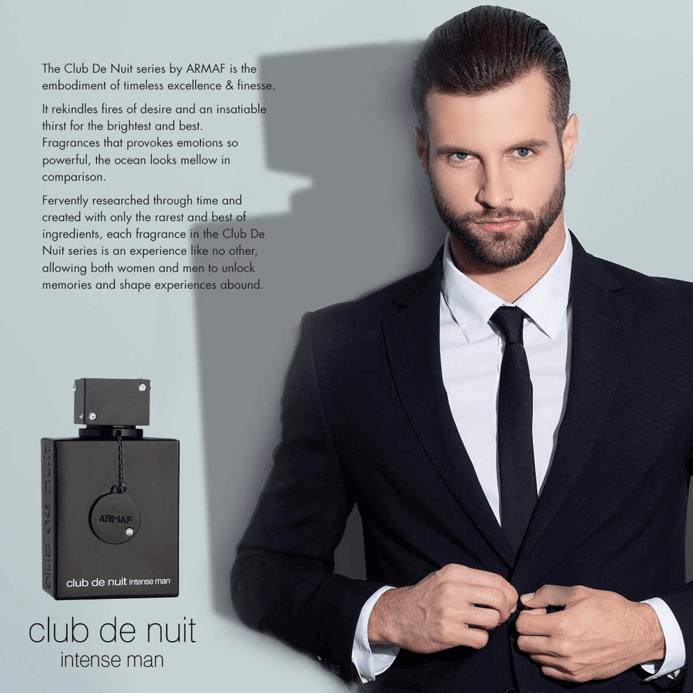 ARMAF S Club De Nuit Intense pour Homme Eau De Toilette Vaporisateur 105 ml