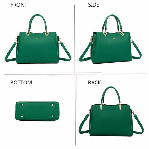 Image of Sac à bandoulière vert pour femme Delights