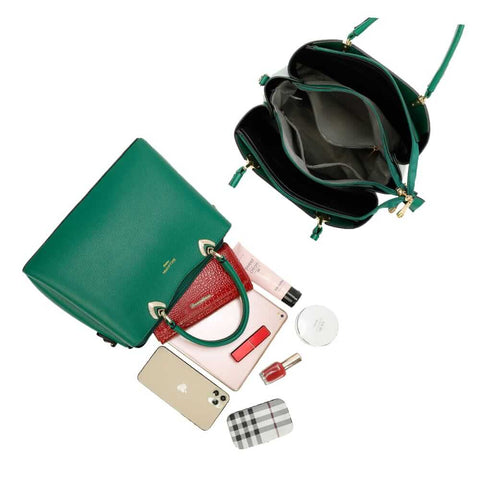 Image of Sac à bandoulière vert pour femme Delights