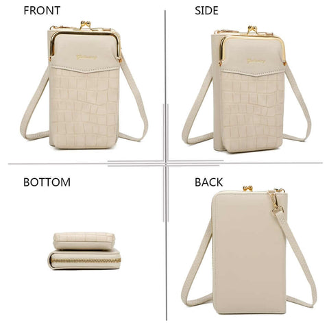 Image of Women's White Shoulder Bag Delights