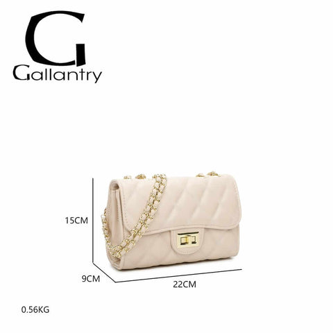 Image of Sac à bandoulière en chaîne pour femme