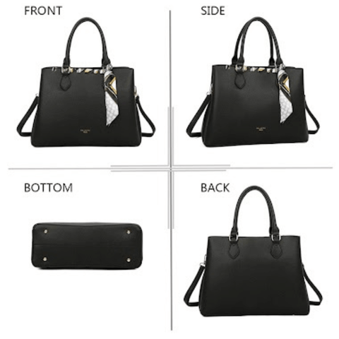 Image of Small Handbag with Ribbon Sowed - Gallantry Shop
