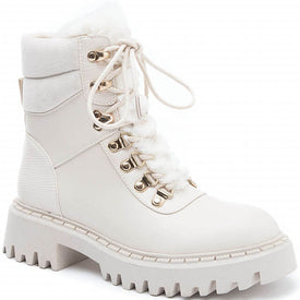 Bottines style rangers fourrées
