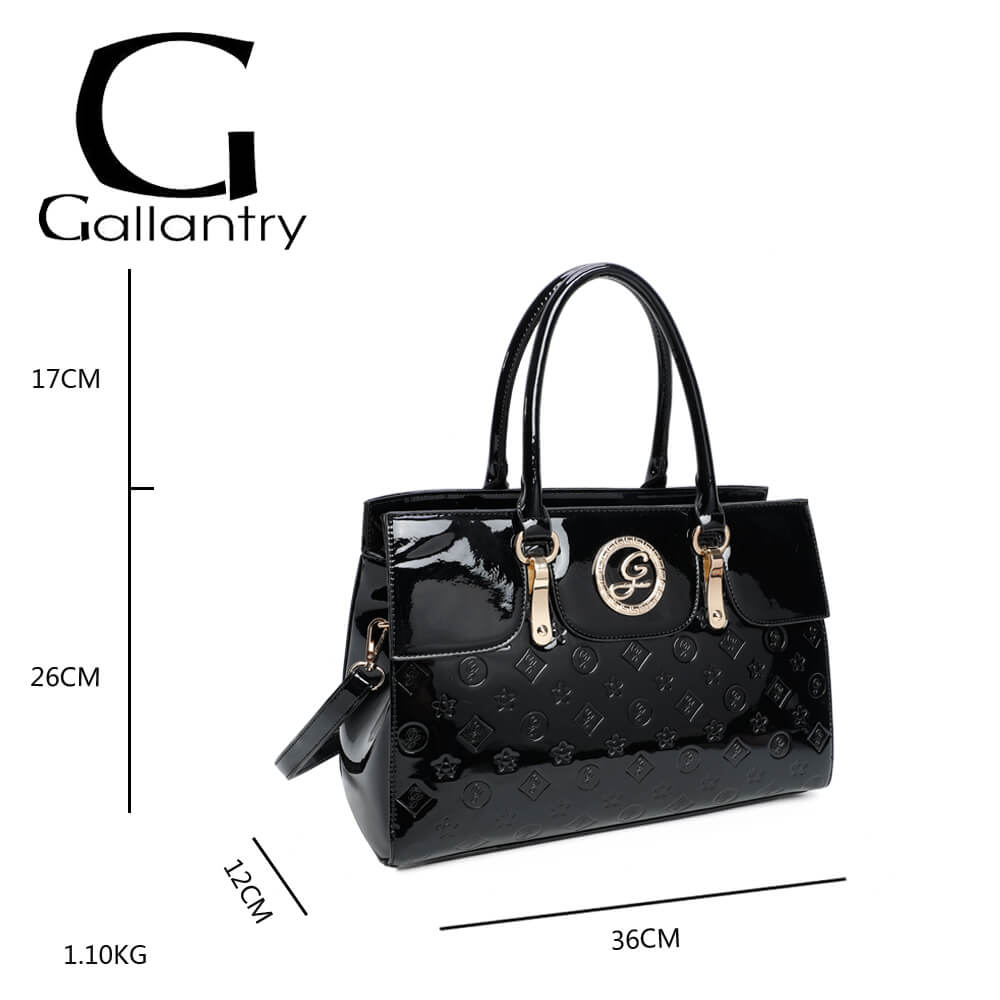 Chic patent handbag - Gallantry Shop