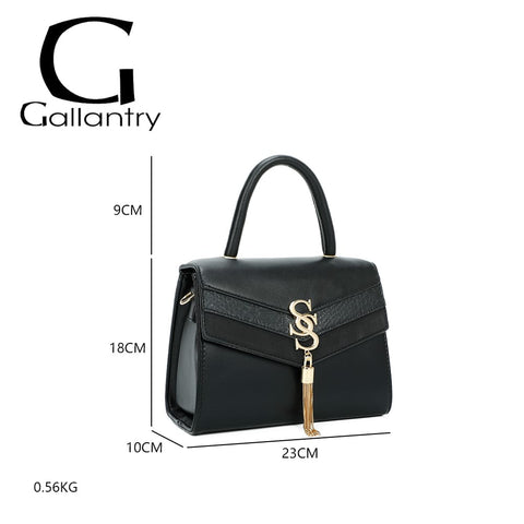 Image of Decorative Shoulder Bag With S Buckle - Gallantry Shop