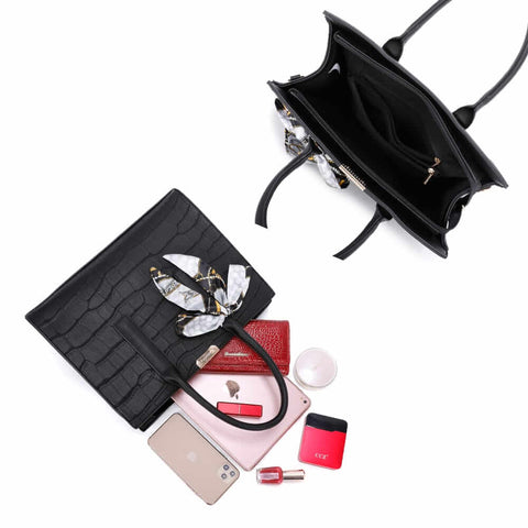 Image of Handbag with removable scarf - Gallantry Shop