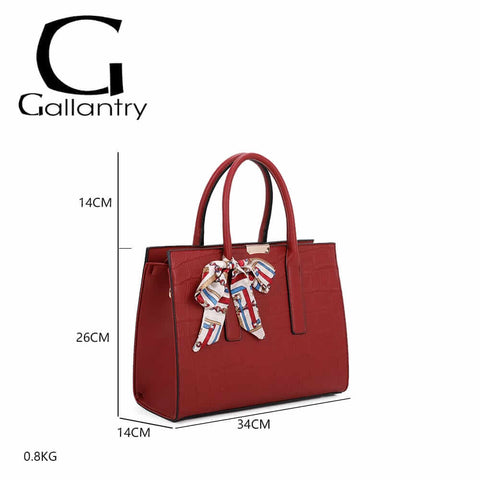 Image of Handbag with removable scarf - Gallantry Shop