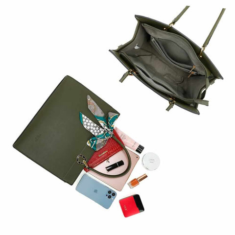 Image of Scarf Decor Handbag - Gallantry Shop