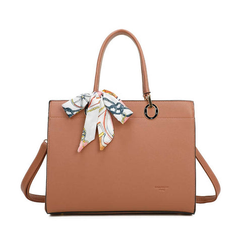 Image of Scarf Decor Handbag - Gallantry Shop