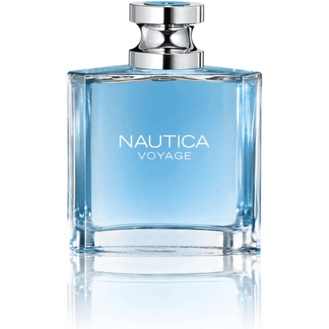 Image of Nautica Voyage Eau De Toilette for Men - Fresh, Romantic, Fruity Scent - Woody, Aquatic Notes of Apple, Water Lotus, Cedarwood, and Musk - Ideal for Day Wear, 100 ml (Pack of 1)