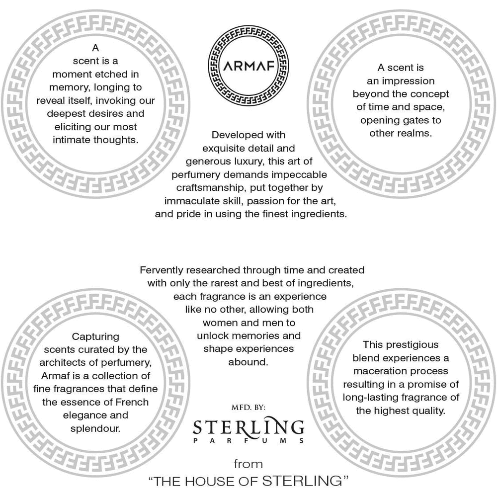 ARMAF S Club De Nuit Intense for Men Eau De Toilette Spray 105ml