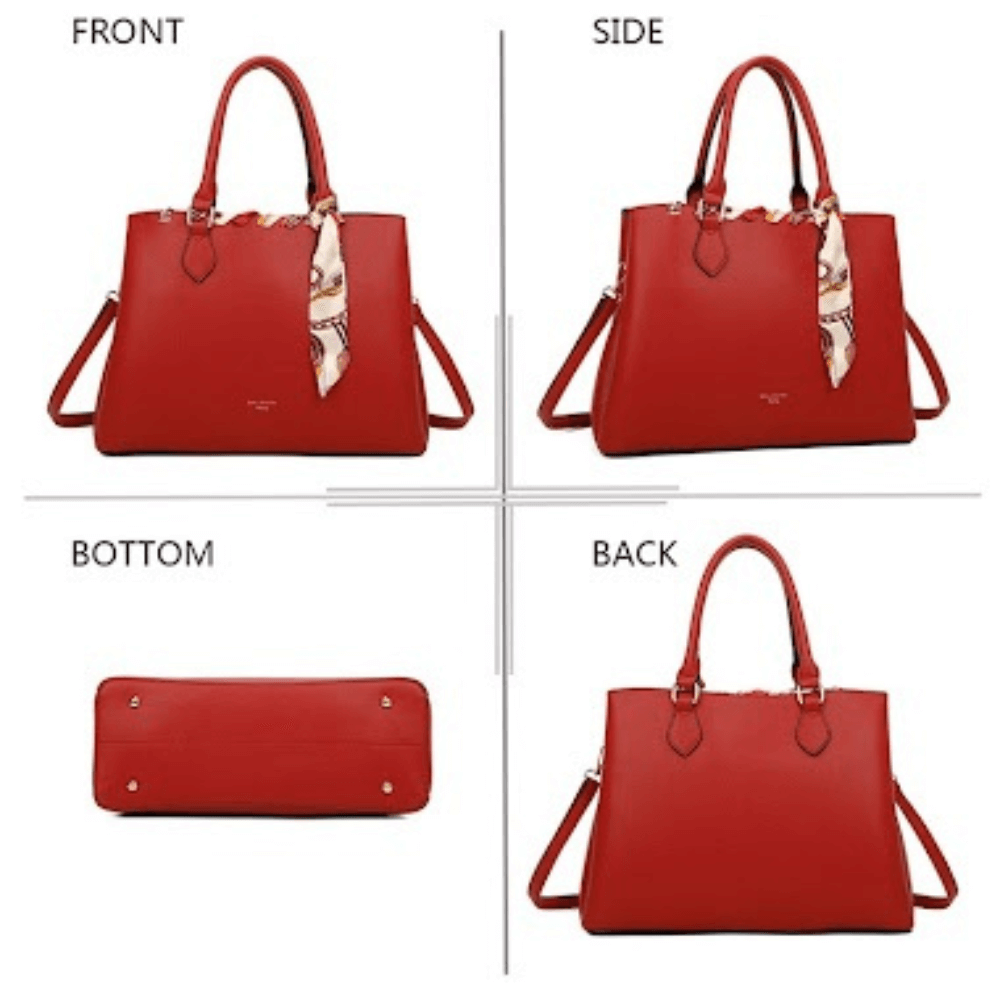 Small Handbag with Ribbon Sowed - Gallantry Shop