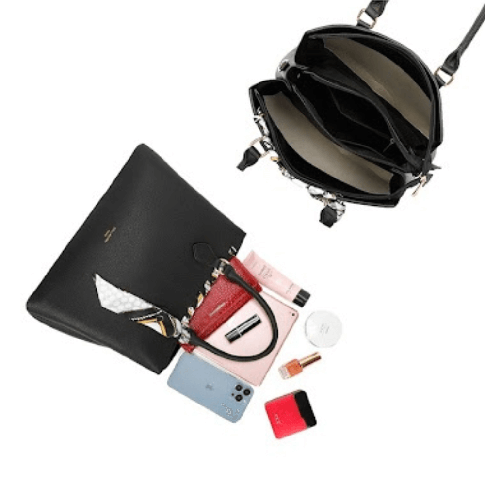 Small Handbag with Ribbon Sowed - Gallantry Shop