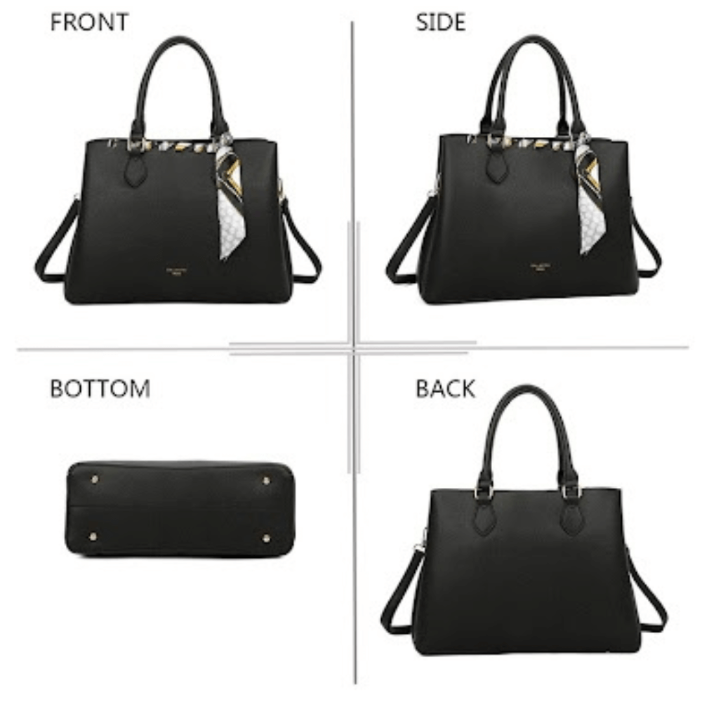 Small Handbag with Ribbon Sowed - Gallantry Shop