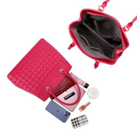 Image of Elegant quilted handbag