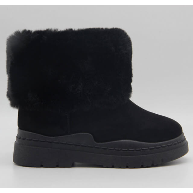 Boots fourrées en suédine - Gallantry Shop