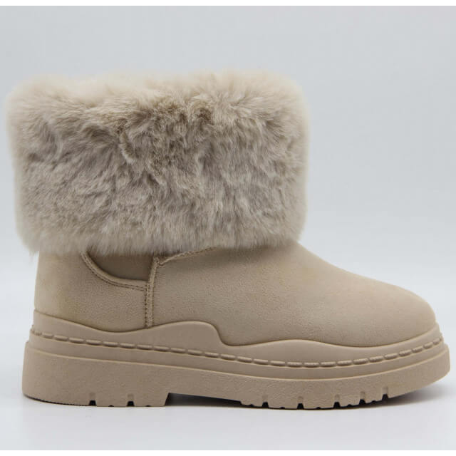 Boots fourrées en suédine - Gallantry Shop