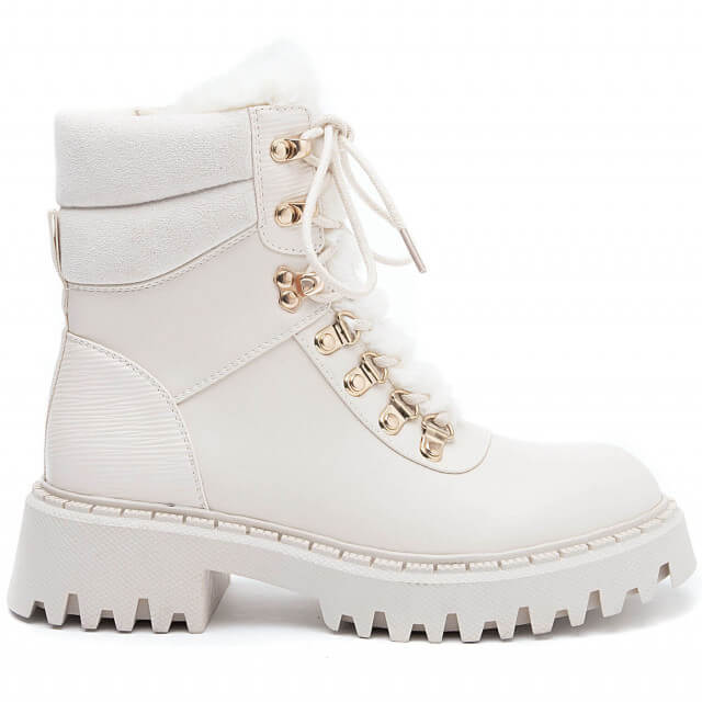 Bottines style rangers fourrées - Gallantry Shop