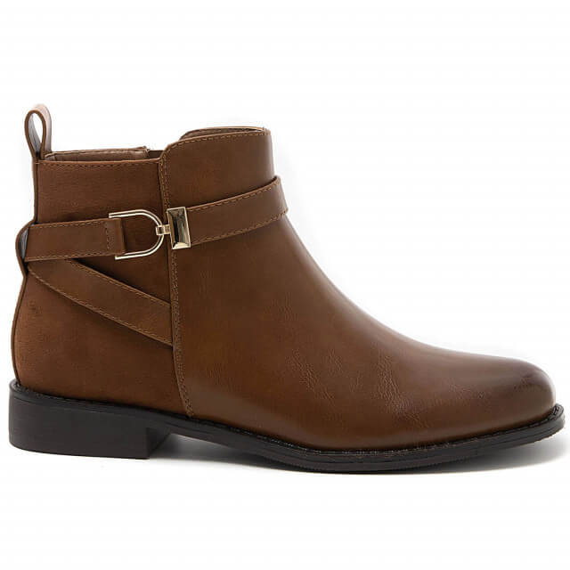 Bottines bi-matières - Gallantry Shop