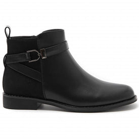 Bottines bi-matières - Gallantry Shop