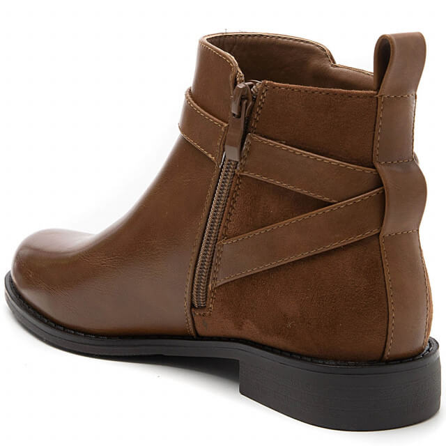 Bottines bi-matières - Gallantry Shop