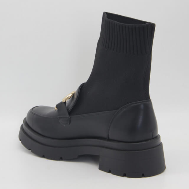 Derbies chaussettes à boucle doreé - Gallantry Shop