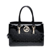 Chic patent handbag