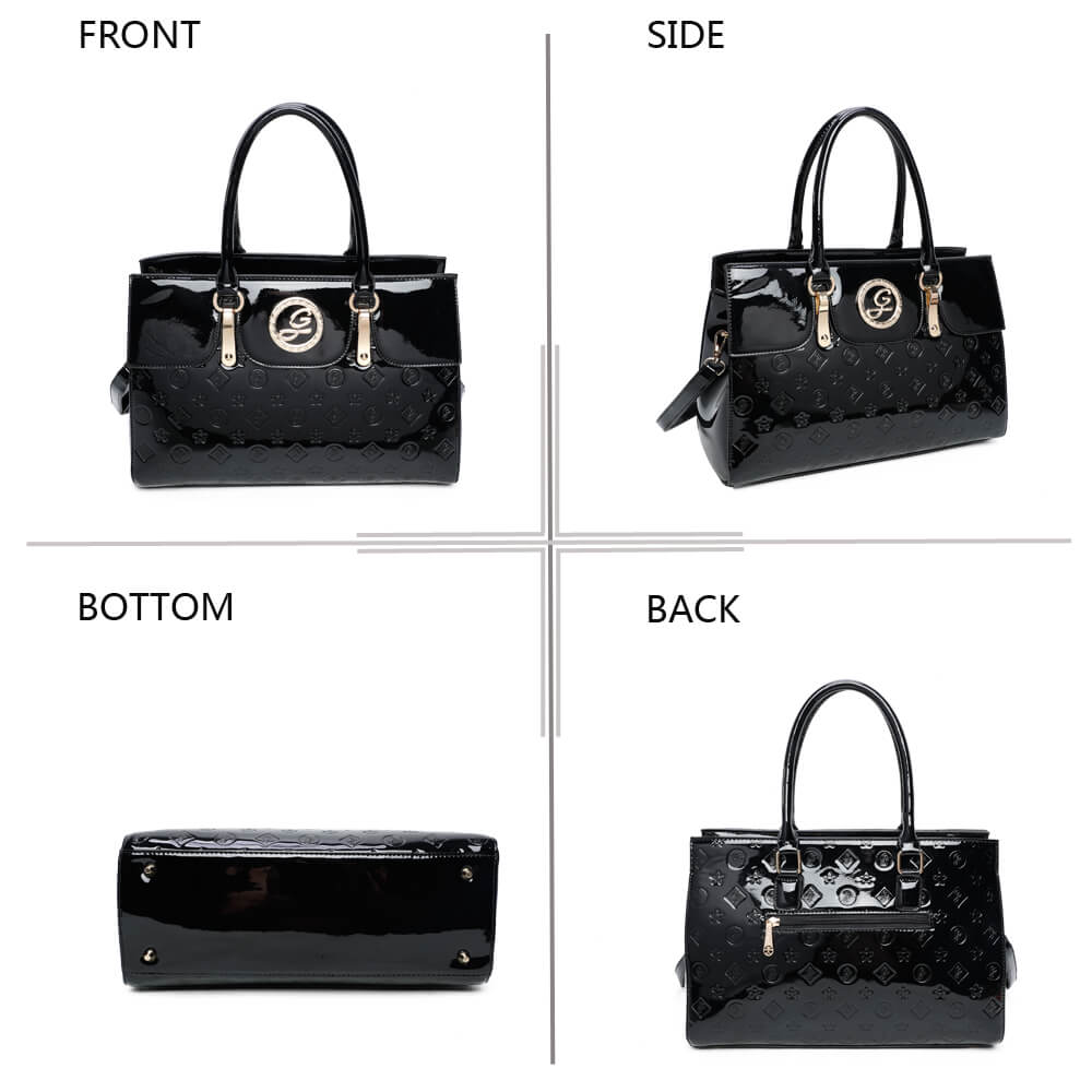 Chic patent handbag - Gallantry Shop