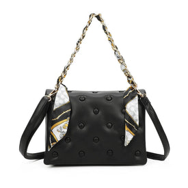Small Scarf Chain Handbag - Gallantry Shop