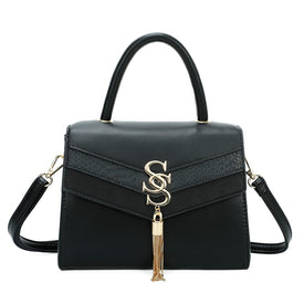 Decorative Shoulder Bag With S Buckle - Gallantry Shop