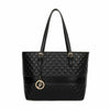 Gallantry™ Large Quilted Tote Handbag With Chain Bangle