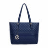 Gallantry™ Large Quilted Tote Handbag With Chain Bangle