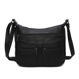 Crossbody Trippel Zip Style Bag - Gallantry Shop