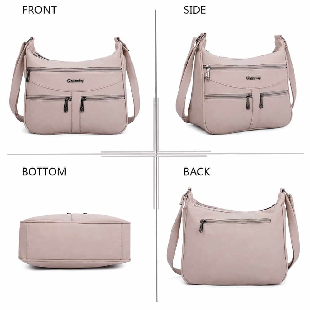 Crossbody Trippel Zip Style Bag - Gallantry Shop