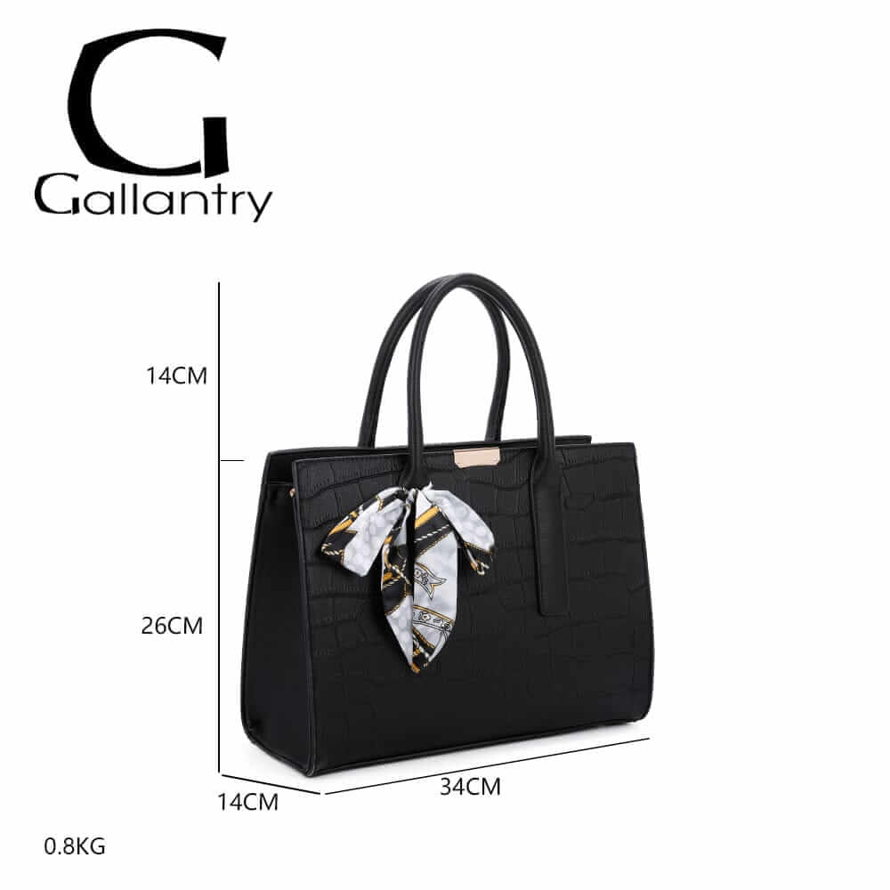 Handbag with removable scarf - Gallantry Shop