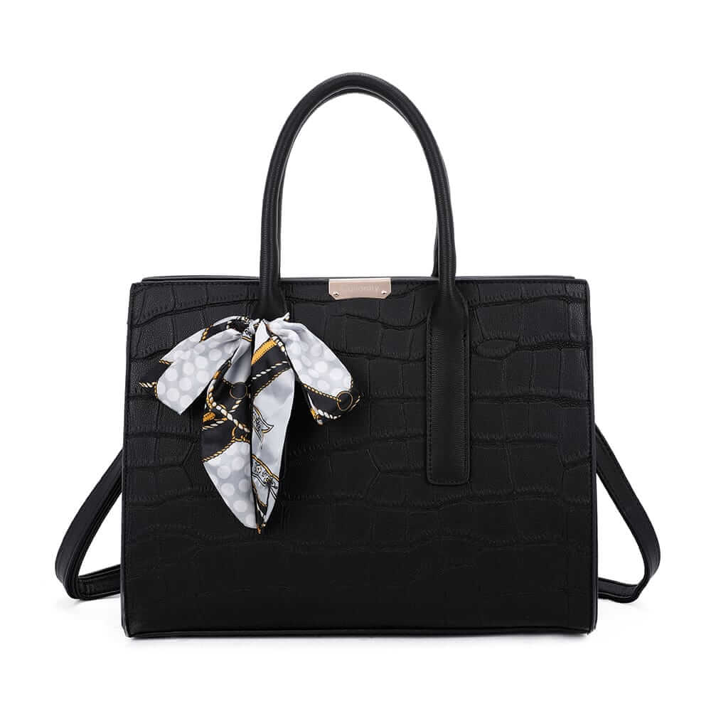 Handbag with removable scarf - Gallantry Shop