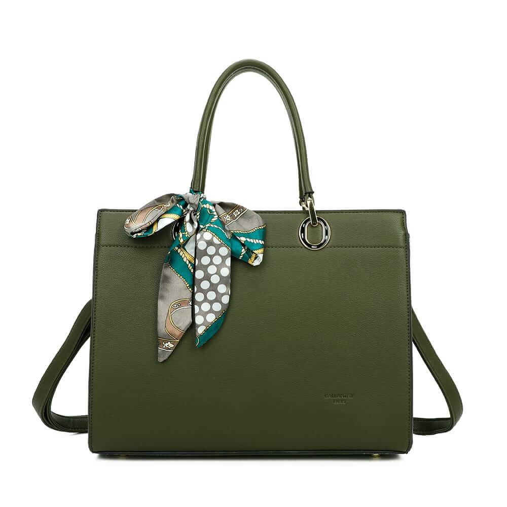 Scarf Decor Handbag - Gallantry Shop