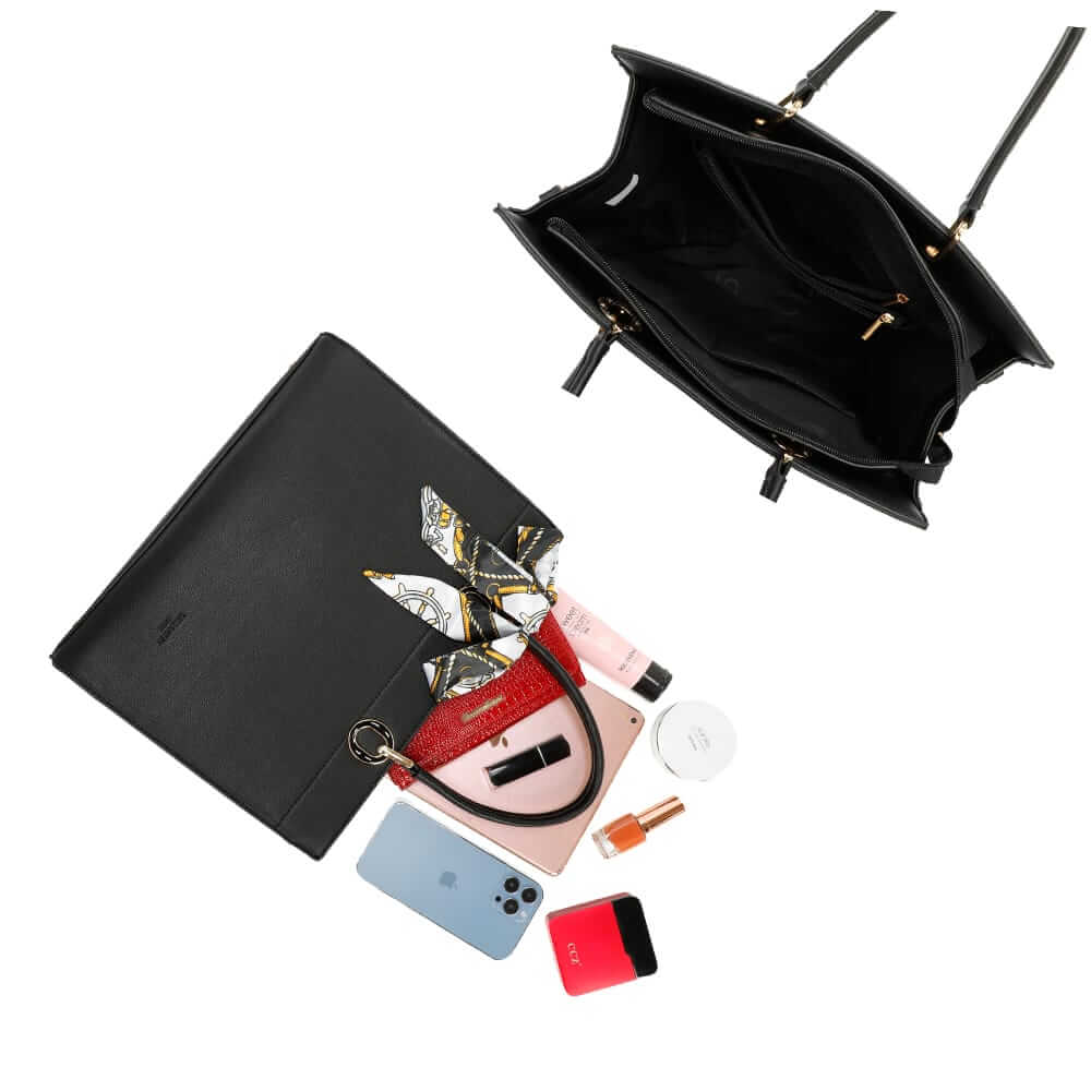 Scarf Decor Handbag - Gallantry Shop