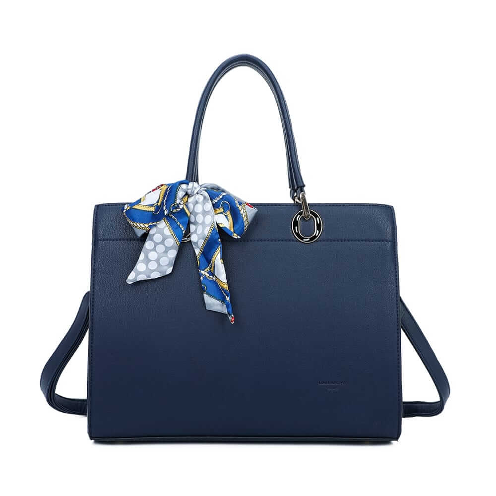 Scarf Decor Handbag - Gallantry Shop