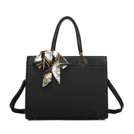 Scarf Decor Handbag - Gallantry Shop